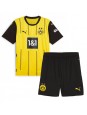 Borussia Dortmund Julian Ryerson #26 Hjemmedraktsett Barn 2024-25 Korte ermer (+ bukser)